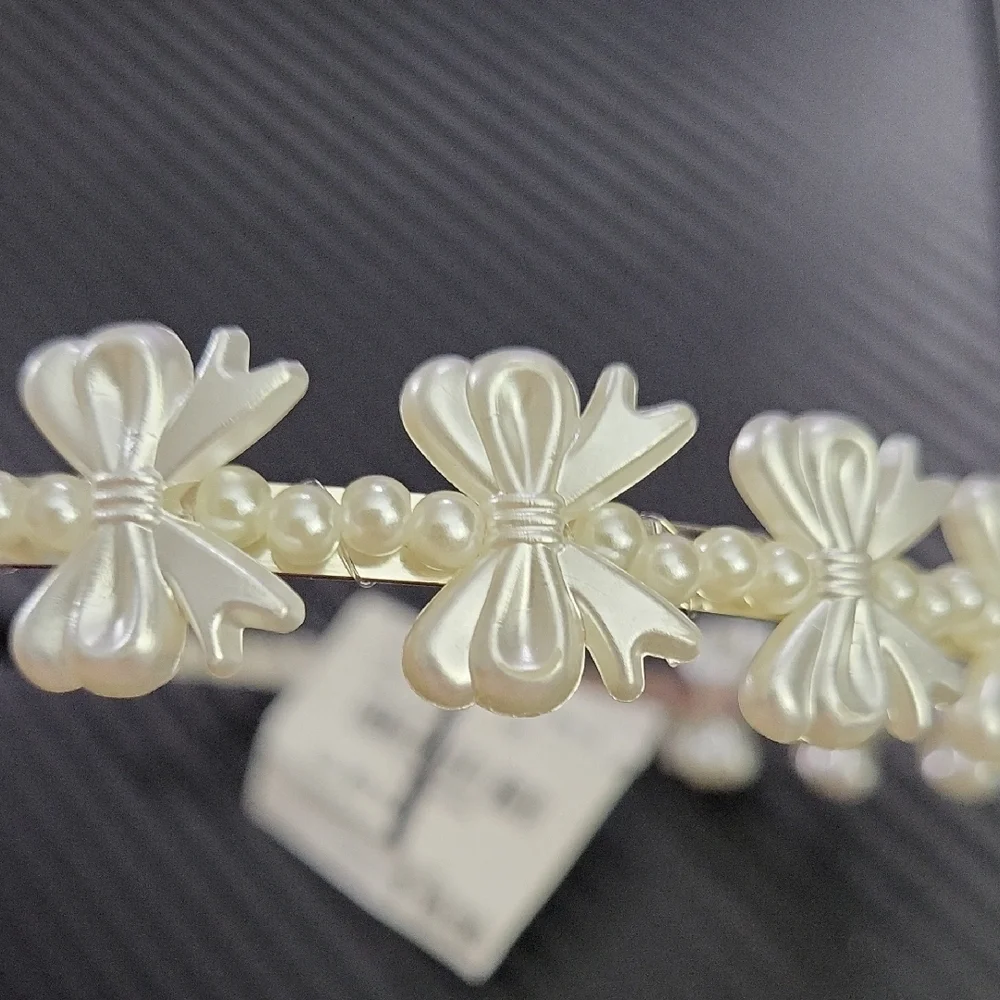 Nwt Nordstrom Pearl Bow Headband‎